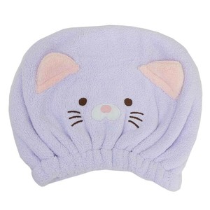 【キャップタオル】カブッテアニマル マイクロファイバータオルキャップ ネコ ねこ