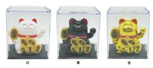 ソーラーミニ招き猫 小判（各色）