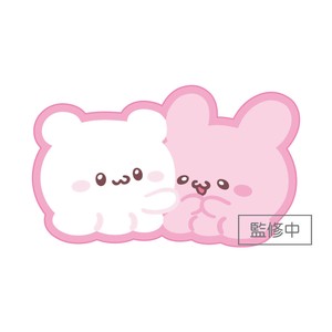 らぶいーず 　モコモコ刺繡ステッカー　予約〆9/19