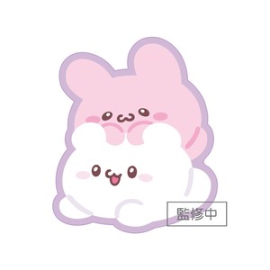 らぶいーず 　モコモコ刺繡ステッカー　予約〆9/19