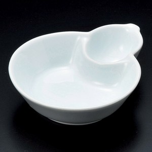 青磁ひさご型鉢　強化磁器　美濃焼 日本製