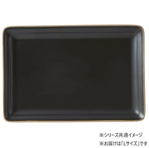 Edge Line エッジライン レクタングルプレート L BK T-918654