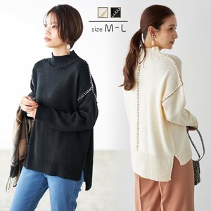 ハンドステッチタートルニット