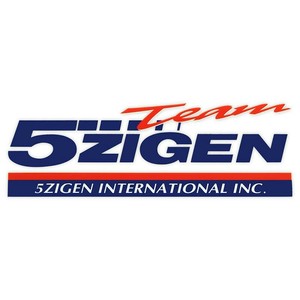 東洋マーク製作所　バイク・カーステッカー　5ZIGENネイビー大　R-866