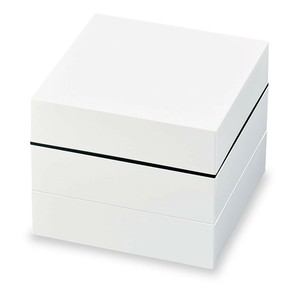 正和(Showa) 　NH home　18cm オードブル重　三段ホワイト