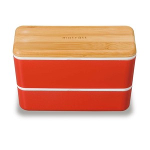 正和(Showa) 弁当箱　matratt　モースレ　メンズネストランチ　レッド