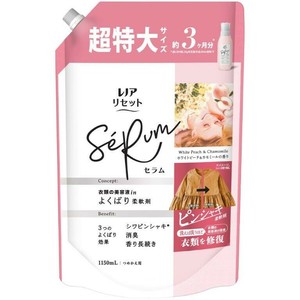 レノアリセットセラムホワイトピーチ＆カモミールの香りつめかえ用超特大サイズ