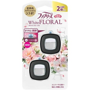 ファブリーズイージークリップホワイトフローラル2個パック