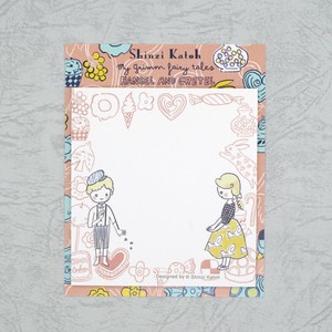 Sticky Notes Stationery Grimm Fairy Tales Made in Japan