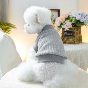 犬服 犬の服 ペット服 ドッグウェア ワッフル生地 トレーナー カジュアルウェア