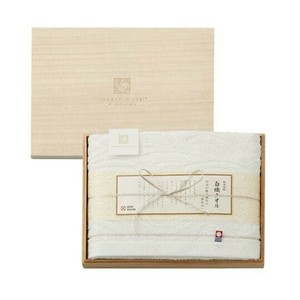 今治謹製 白織タオル タオルセット (木箱入) SR23030