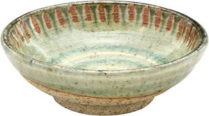 うつわ魯庵　灰釉十草3.5小付  025-0002