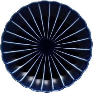 ぎやまん4.5皿/茄子紺555-0064