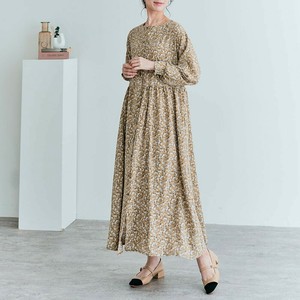 ワンピース《3way花柄シフォンワンピース 》《現品限り》
