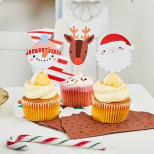 「クリスマス」フーティー バロー フェスティブ フレンズピック 12本セット