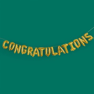 フーティーバロー バルーンガーランド Congratulations【パーティー/中国製】
