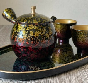 Tokoname ware Japanese Teapot Gold Tea Pot Made in Japan [2024 NEW]