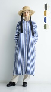 Casual Dress Ruffle Dress Stripe