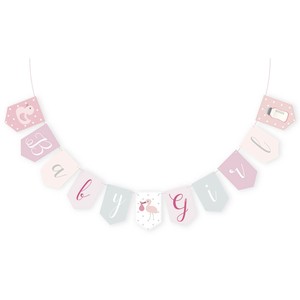 【特価品】フーティー バロー バナー'Baby' ピンク 2m【パーティー/中国製】