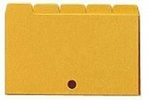 コレクト 見出しカード 5×3用 5ツ山 クリーム C-530-CR