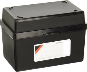コレクト カードボックス 6×4用 黒 CB-6432PE-BK