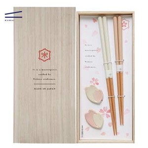 Chopsticks with A Paulownia Box Sakura