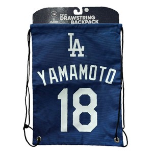 【FOCO】YOSHINOBU YAMAMOTO ナップサック　山本由伸　ドジャース