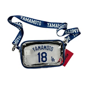 【FOCO】YOSHINOBU YAMAMOTO クリアバッグ　山本由伸　ドジャース