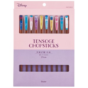 天削げ箸10本セット ディズニー／ドレス