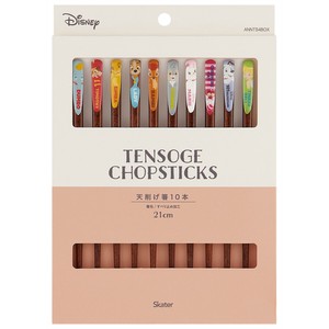 天削げ箸10本セット ディズニークラシック