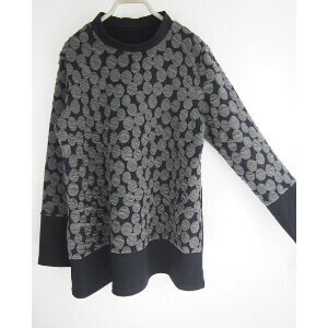 Tunic Tunic Flare Dot Jacquard [2024 A/W NEW] Made in Japan