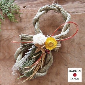 【Global Arrow】ドライフラワー J お飾り ハチ 日本製 お正月