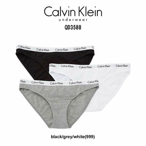 Calvin Klein(カルバンクライン)ck ショーツ ビキニ パンツ 3枚セット レディース 女性用 下着 QD3588