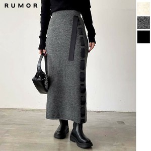 裙子 羊驼绒触感 针织裙 2024新品