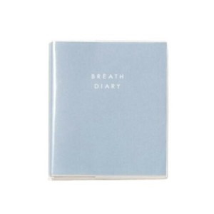 BREATH DIARY 日記帳 日付けフリータイプ BLUE GBD-02