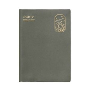 Quarry notebook B6 ノートブック GQB6-03 slate gray