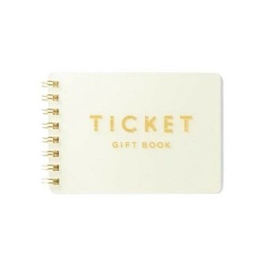 TICKET GIFT BOOK チケットギフトブック GTB-04 WHITE