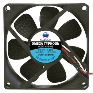 アイネックス OMEGA TYPHOON 80mm 超静音タイプ CFZ-80SB