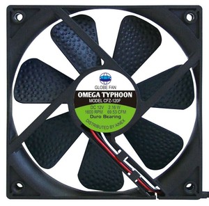 アイネックス OMEGA TYPHOON 120mm 標準タイプ CFZ-120FB