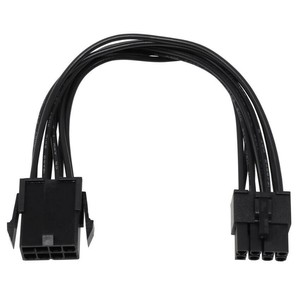 アイネックス PCI Express用電源延長ケーブル 15cm ブラック PX-008B