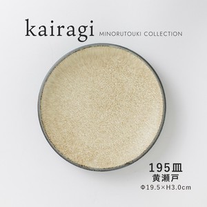 Mino ware Main Plate Made in Japan