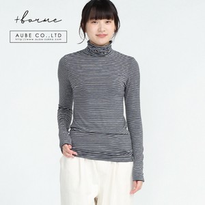 T-shirt Turtle Neck Cut-and-sew