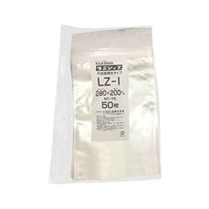 セイニチ チャック付三方袋 ラミジップ 平袋NYタイプ(LZ) LZ-I 50枚