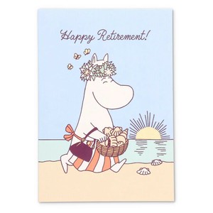 【ムーミン・北欧】[hype associates］グリーティングカードムーミンママ　happy　retirement！