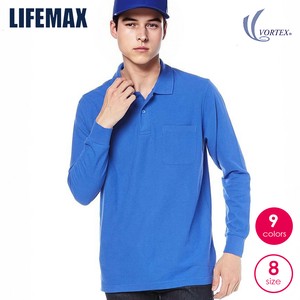 Polo Shirt Deer Dappled Pattern Pocket