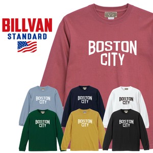 BILLVAN STANDARD ビルバン BOSTON CITY アメリカン ロングTシャツ アメカジ