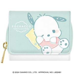 ■2024AW　新作■　サンリオキャラクターズ　三つ折り財布　ポチャッコ