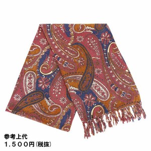 コットンスカーフ　インド綿　総柄　3色展開　エスニック