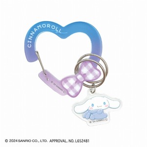 钥匙链 2024年 新商品 压克力/亚可力 Sanrio三丽鸥 Cinnamoroll玉桂狗 秋冬