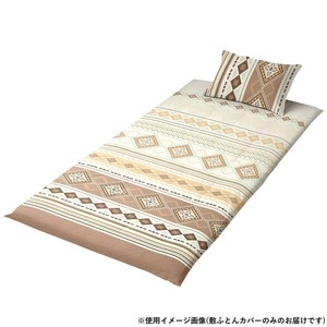 メリーナイト 敷カバー クリアキリム 105×215cm BE FF13116-96